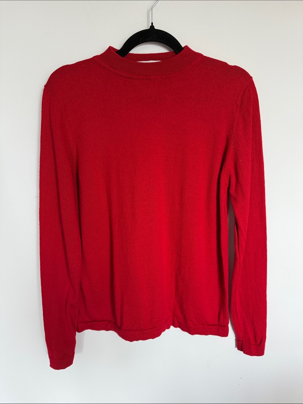 Principles Vintage New Wool Sweater Red Large